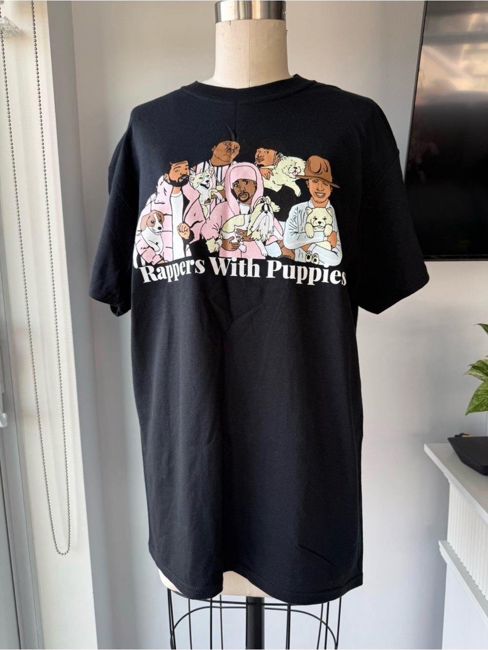 Rappers With Puppies Graphic Tee